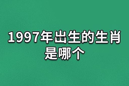 97年属相是属什么的(你是什么属相的呢)