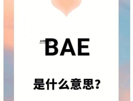 bae是什么意思(  它还有其他说法吗)