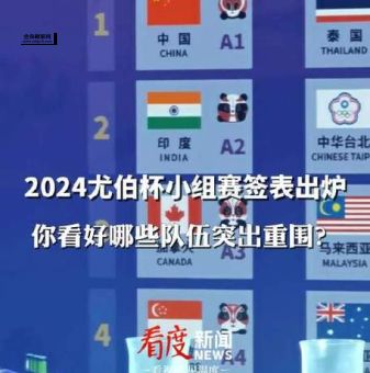 尤伯杯2024赛程(下一个对手是谁)